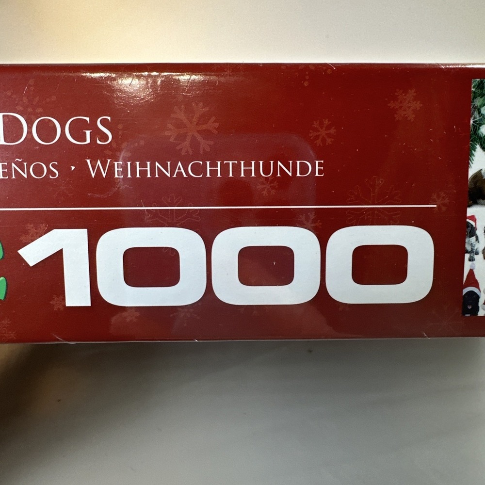 Eurographics HOLIDAY DOGS  Puzzle 1000 Pieces  Sealed - Picture 9 of 9